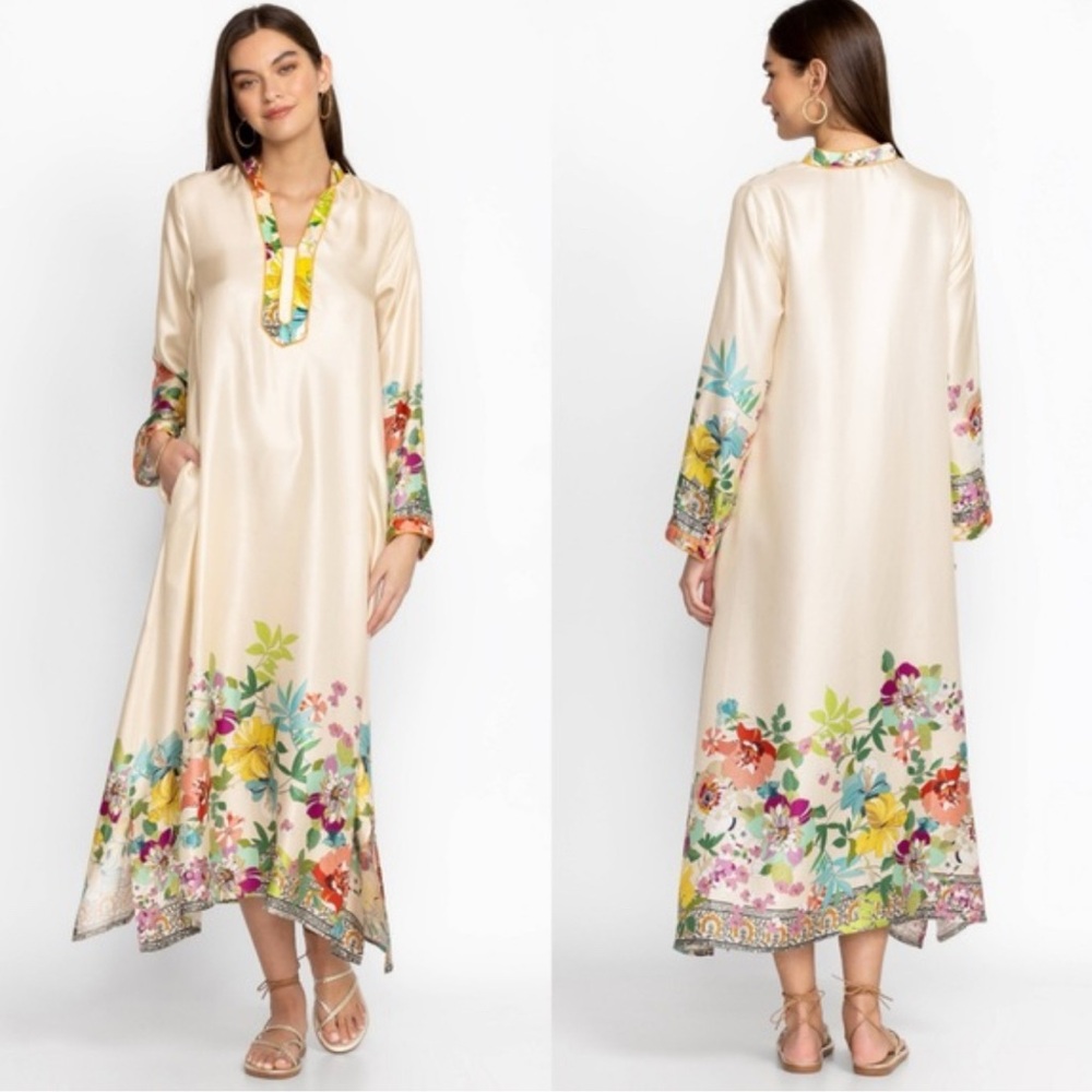 Johnny Was MATI SILK TWILL DRESS